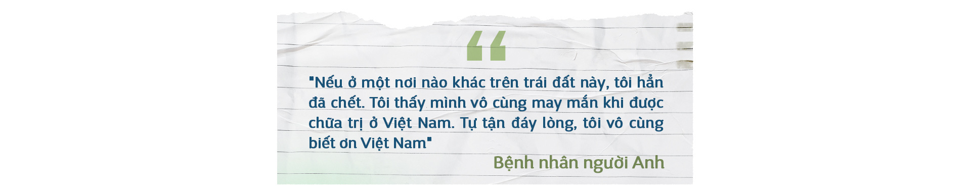 Bệnh nhân phi công người Anh trả lời Tuổi Trẻ: Nếu ở nơi nào khác trên Trái đất, tôi đã chết - Ảnh 1.