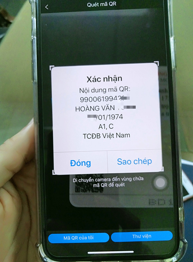 Bằng lái xe có mã QR để xác minh thật - giả trong tích tắc - Ảnh 3. Bằng lái xe có mã QR để xác minh thật - giả trong tích tắc - Ảnh 3.