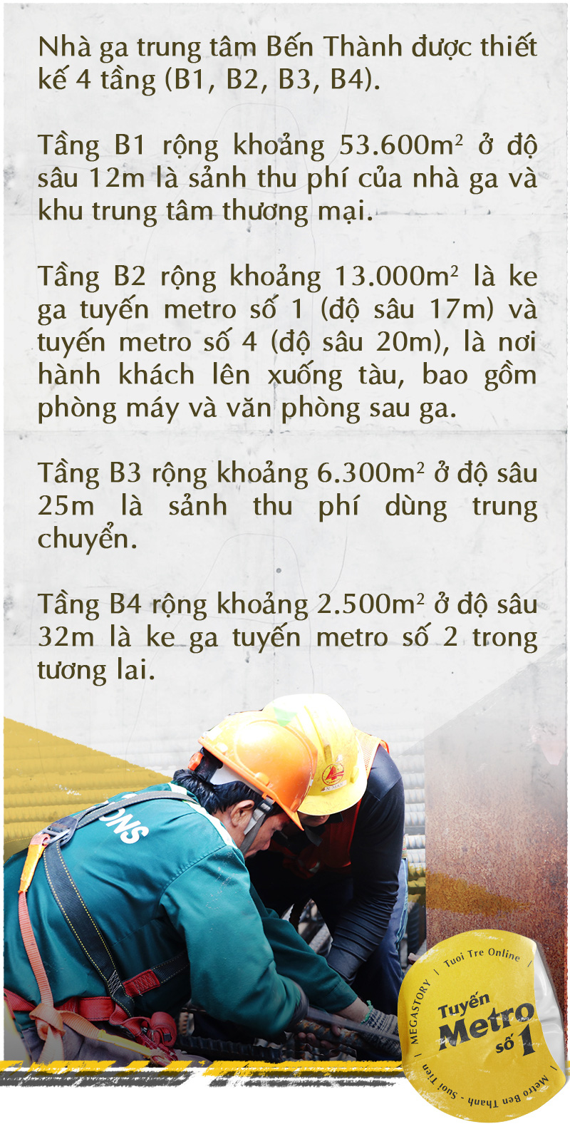 Xuống lòng đất Sài Gòn, khám phá trái tim công trình metro ngầm - Ảnh 4.