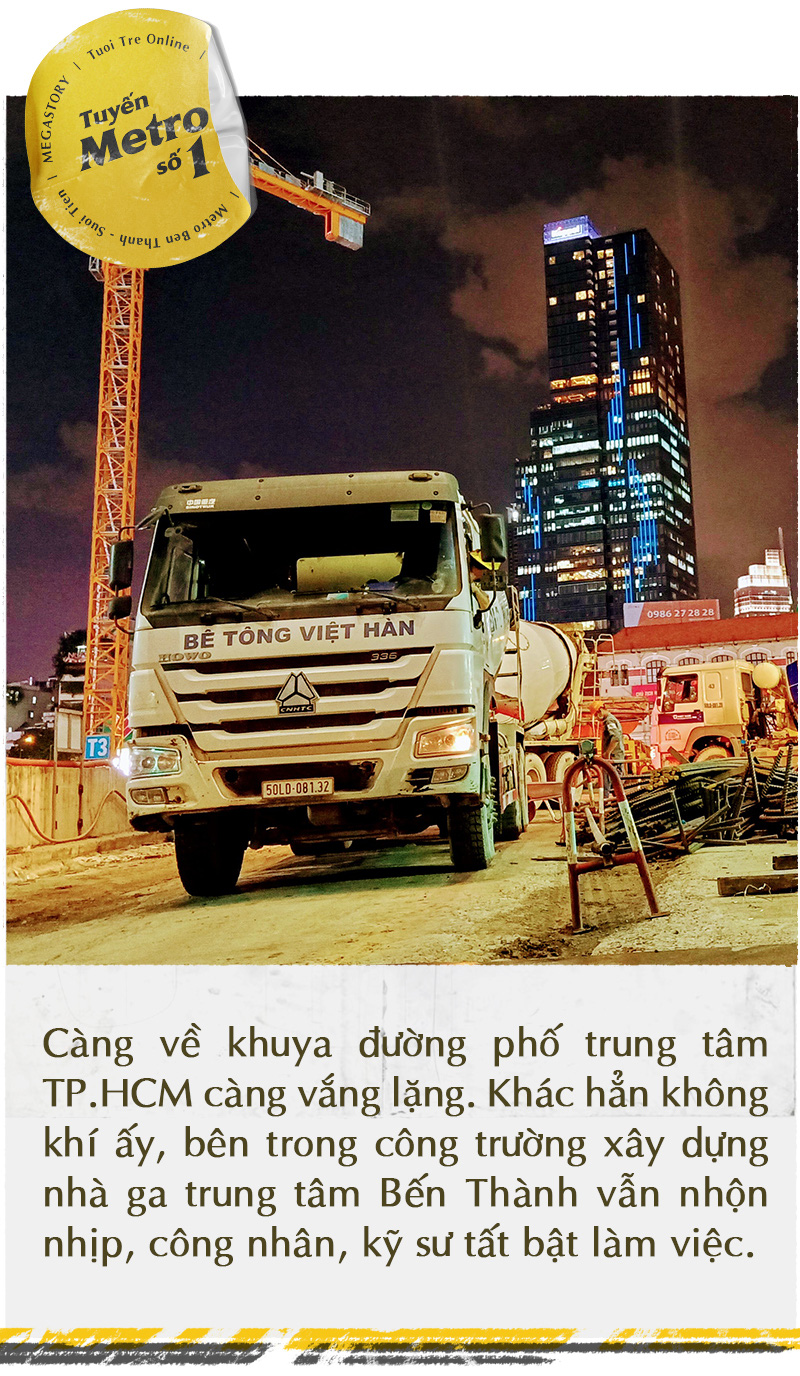 Xuống lòng đất Sài Gòn, khám phá trái tim công trình metro ngầm - Ảnh 14.