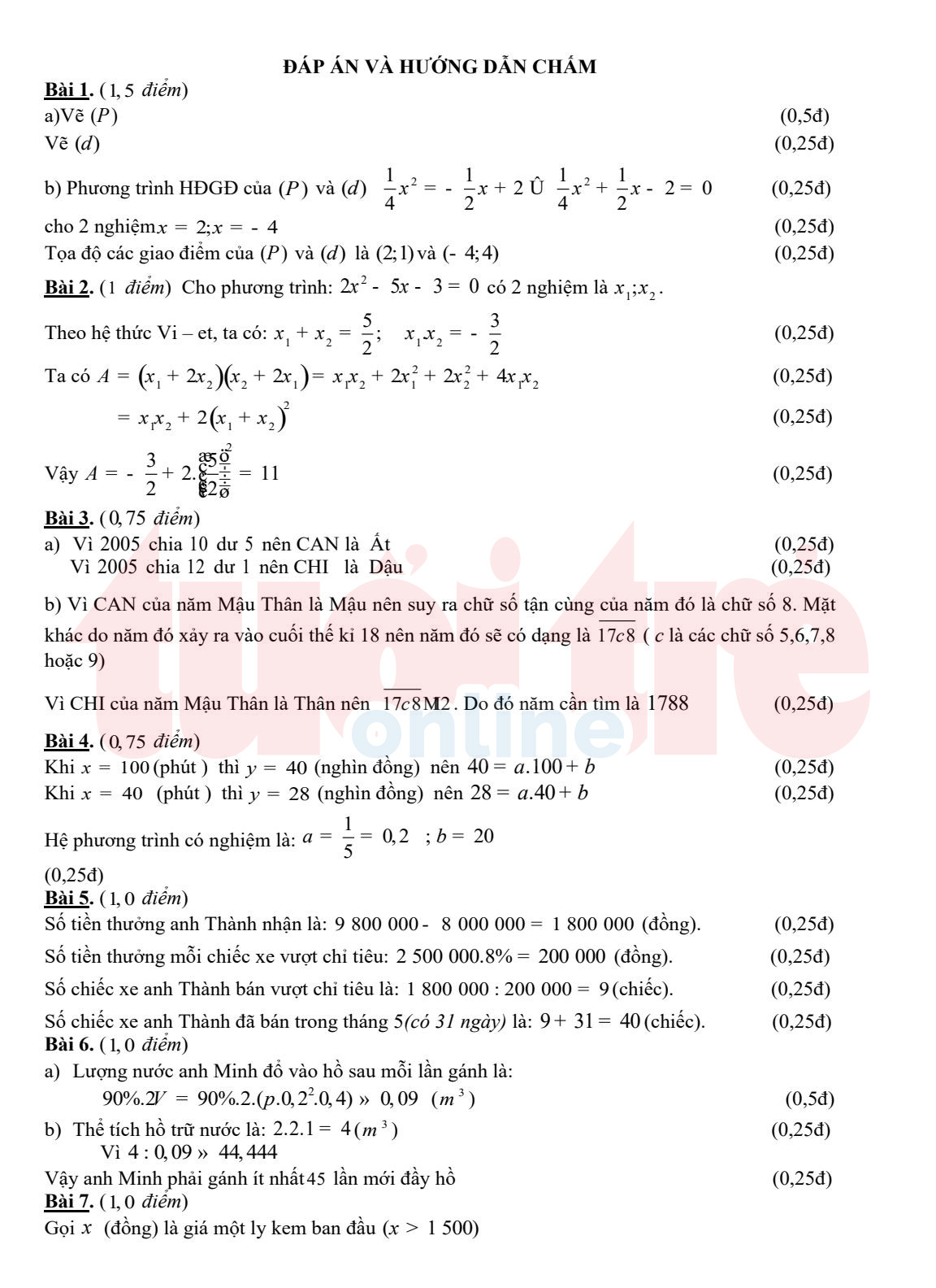TP.HCM công bố đáp án bài thi tuyển sinh lớp 10 - Ảnh 9. TP.HCM công bố đáp án bài thi tuyển sinh lớp 10 - Ảnh 9.