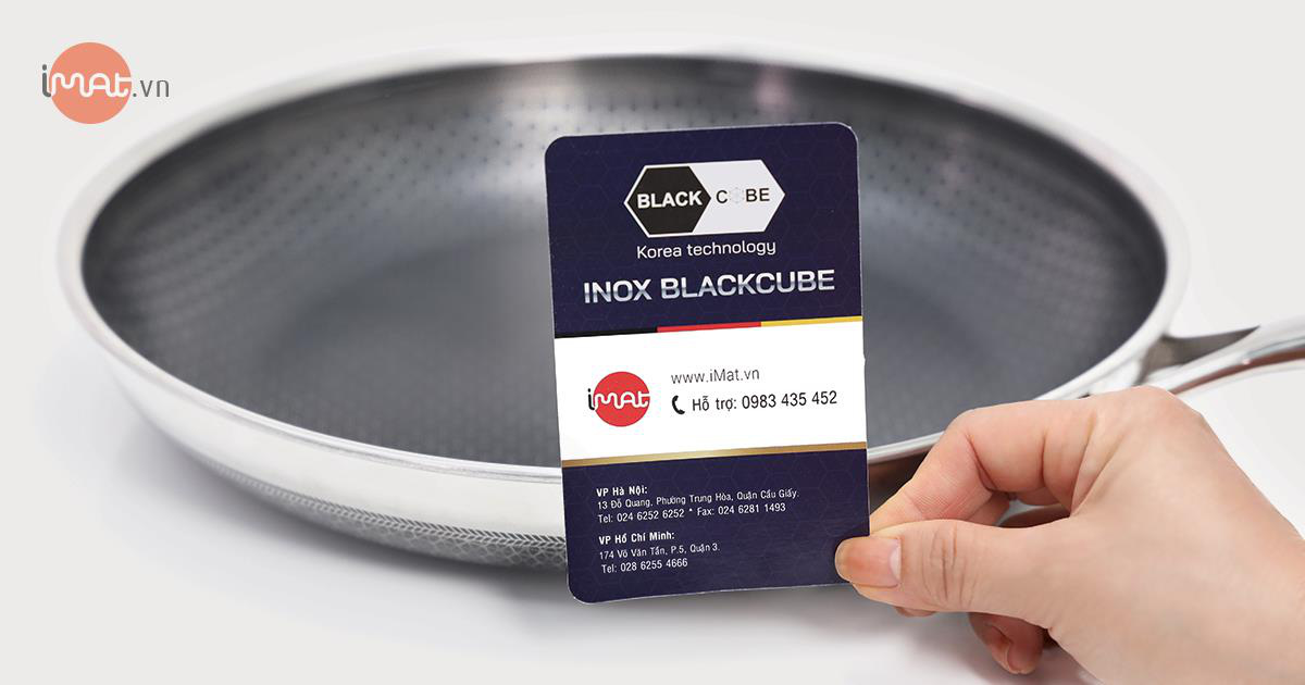 3 lý do bạn nên chọn chảo inox iMat Blackcube - Ảnh 5.