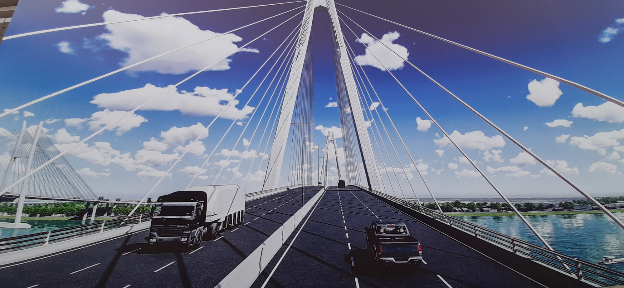 Triển khai thi công cầu Mỹ Thuận 2 phía bờ Vĩnh Long - Ảnh 2. Triển khai thi công cầu Mỹ Thuận 2 phía bờ Vĩnh Long - Ảnh 2.