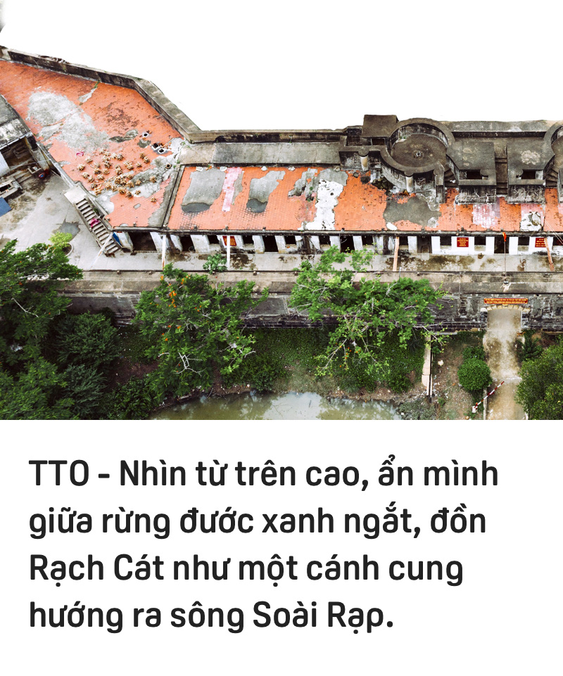 Bên trong Đồn Rạch Cát - pháo đài lớn nhất Đông Dương - Ảnh 1.