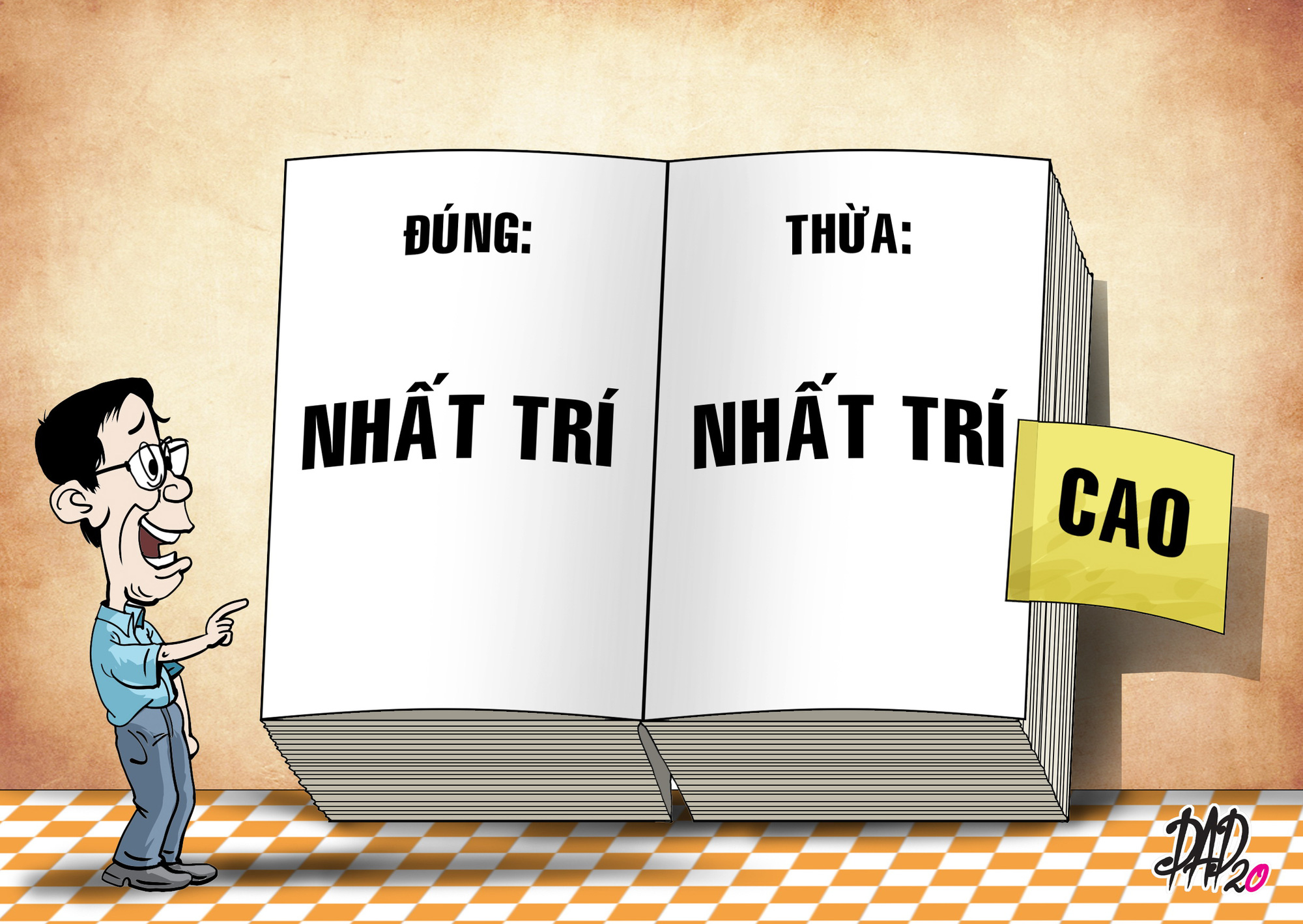 Tiếng nước tôi: Nhất trí cao có cao hơn nhất trí? - Ảnh 1.