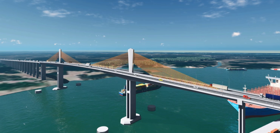 Xây cầu Phước An gần 5.000 tỉ đồng, nối cảng Cái Mép - Thị Vải với cao tốc - Ảnh 1. Xây cầu Phước An gần 5.000 tỉ đồng, nối cảng Cái Mép - Thị Vải với cao tốc - Ảnh 1.