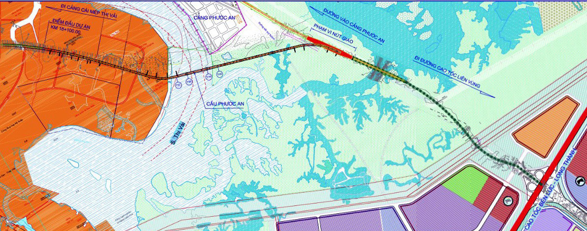 Xây cầu Phước An gần 5.000 tỉ đồng, nối cảng Cái Mép - Thị Vải với cao tốc - Ảnh 4. Xây cầu Phước An gần 5.000 tỉ đồng, nối cảng Cái Mép - Thị Vải với cao tốc - Ảnh 4.