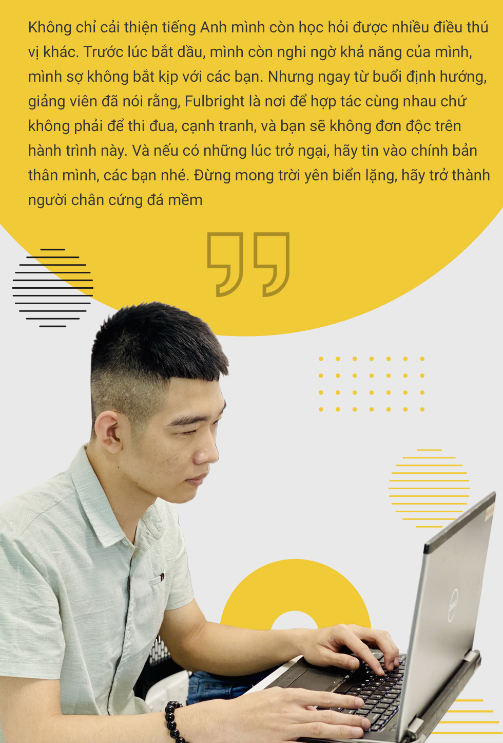 Vượt bóng tối đến đại học Fulbright - Ảnh 7.