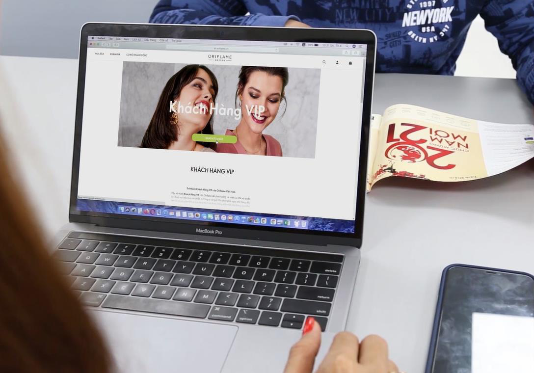 Oriflame khai trương kênh mua sắm Khách hàng VIP với nhiều tiện ích - Ảnh 1. Oriflame khai trương kênh mua sắm Khách hàng VIP với nhiều tiện ích - Ảnh 1.