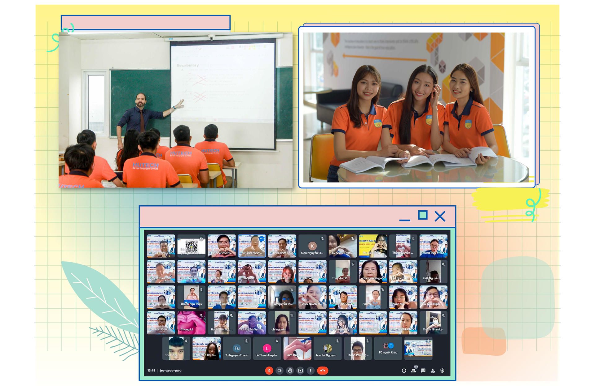 Đại học không giảng đường thời giãn cách: trực tuyến vẫn nhiều thú vị - Ảnh 2.