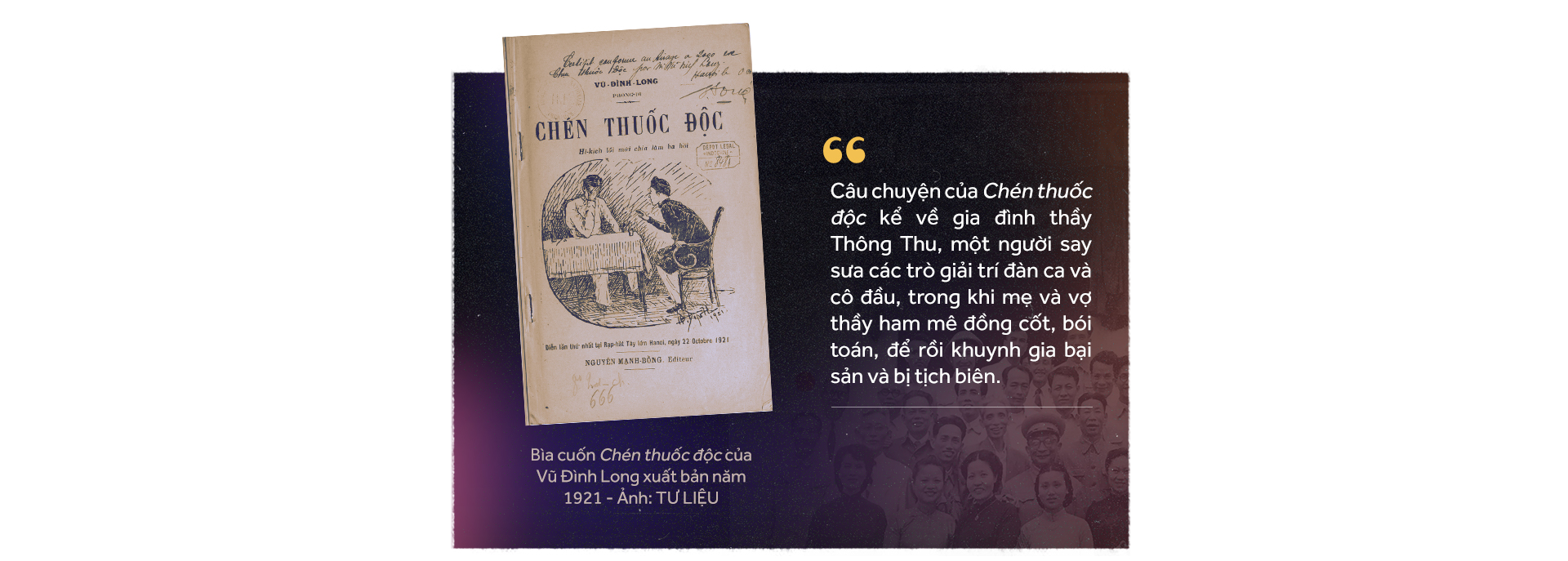 Sân khấu trăm năm: Chén thuốc độc dã tật? - Ảnh 3.