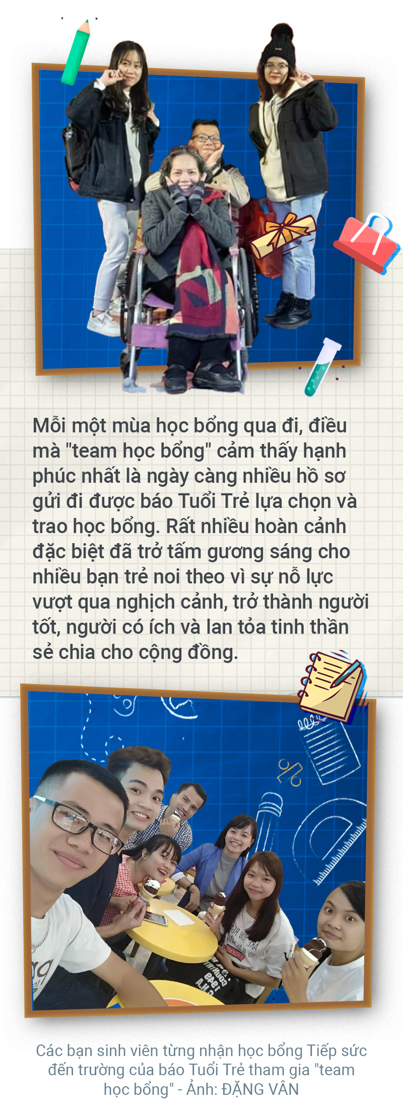 Team học bổng chung tay cùng Tiếp sức đến trường - Ảnh 4.