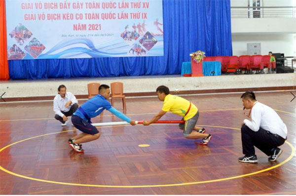 Đại hội thể thao toàn quốc 2022 cân nhắc đưa bắn nỏ, kéo co, đẩy gậy… vào thi đấu chính thức - Ảnh 1. Đại hội thể thao toàn quốc 2022 cân nhắc đưa bắn nỏ, kéo co, đẩy gậy… vào thi đấu chính thức - Ảnh 1.