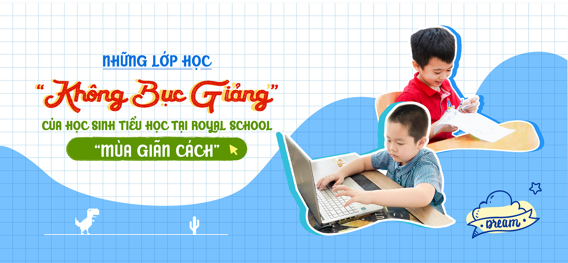 Những lớp học không bục giảng của học sinh tiểu học tại Royal School mùa giãn cách - Ảnh 11.