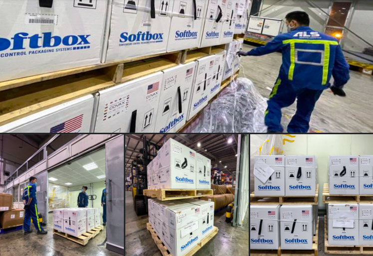 Hơn 4 triệu liều vắc xin Mỹ tặng đã về Việt Nam - Ảnh 1. Hơn 4 triệu liều vắc xin Mỹ tặng đã về Việt Nam - Ảnh 1.