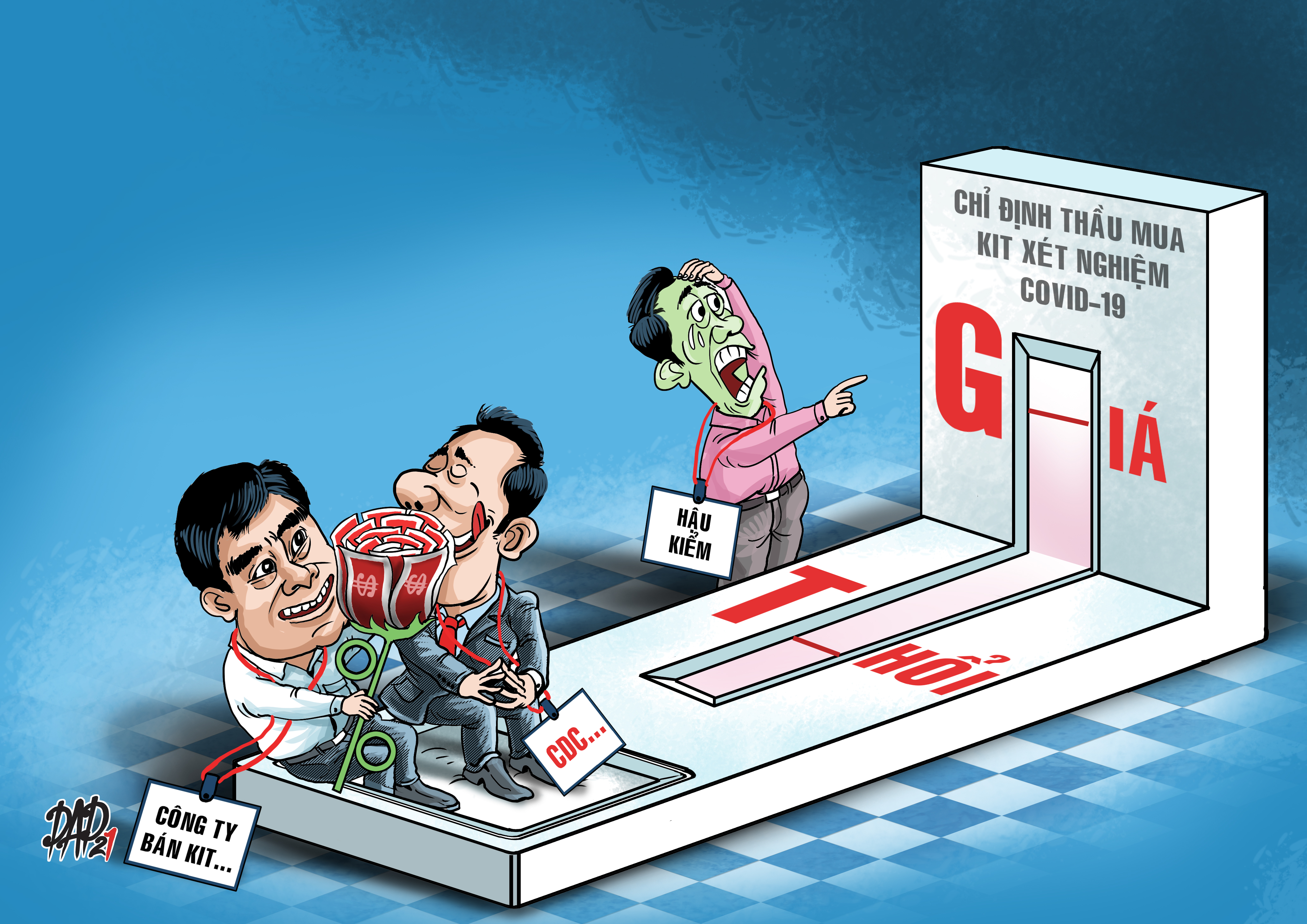Vụ thổi giá kit xét nghiệm Việt Á: Lợi dụng chống dịch bất chấp luật pháp - Ảnh 1. Vụ thổi giá kit xét nghiệm Việt Á: Lợi dụng chống dịch bất chấp luật pháp - Ảnh 1.