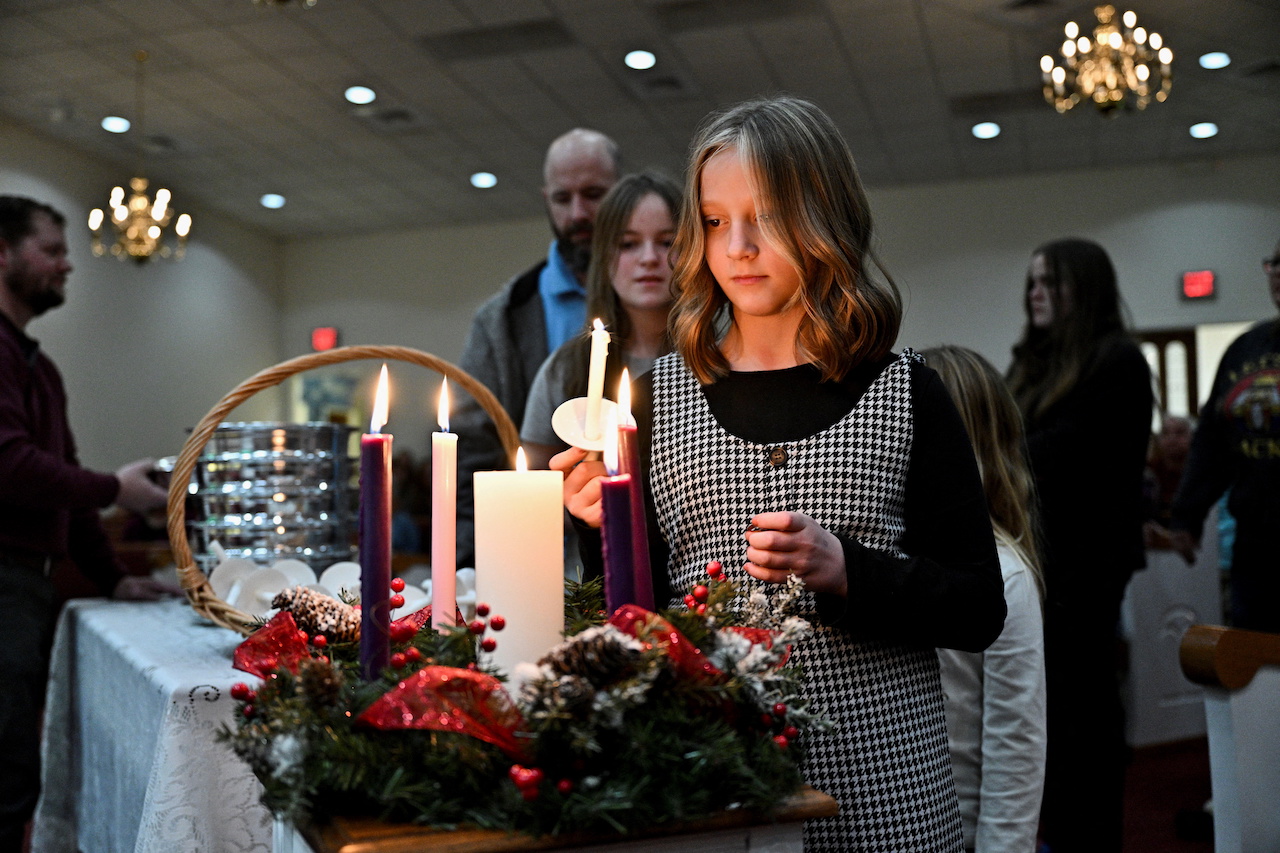 Chùm ảnh thế giới đón Giáng sinh 2021 - Ảnh 1. Chùm ảnh thế giới đón Giáng sinh 2021 - Ảnh 1.