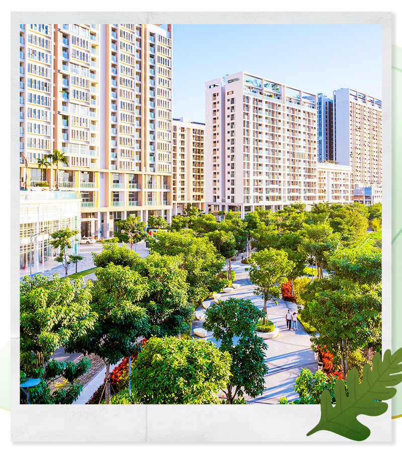Khám phá hệ cảnh quan gần 2ha với hơn 100 loại thực vật tại The Peak Phú Mỹ Hưng Midtown - Ảnh 1.