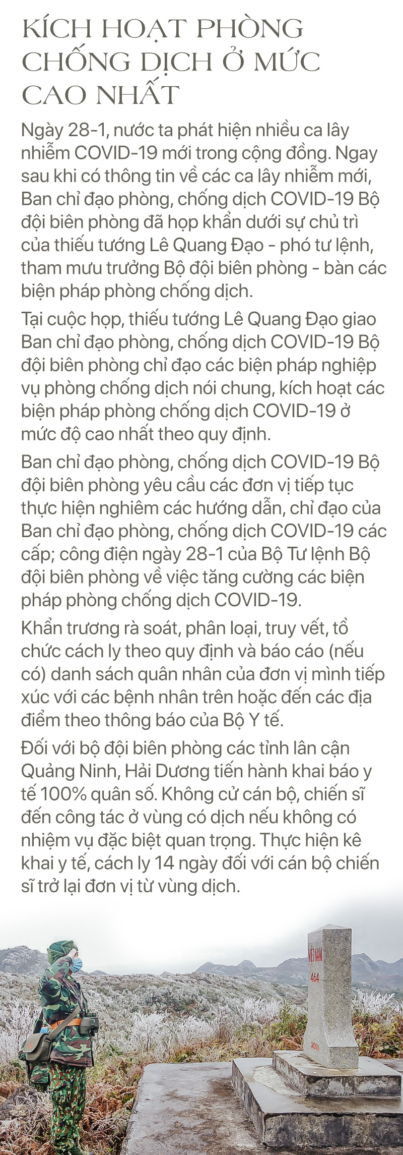 Mùa xuân biên viễn của những người lính biên phòng - Ảnh 12.