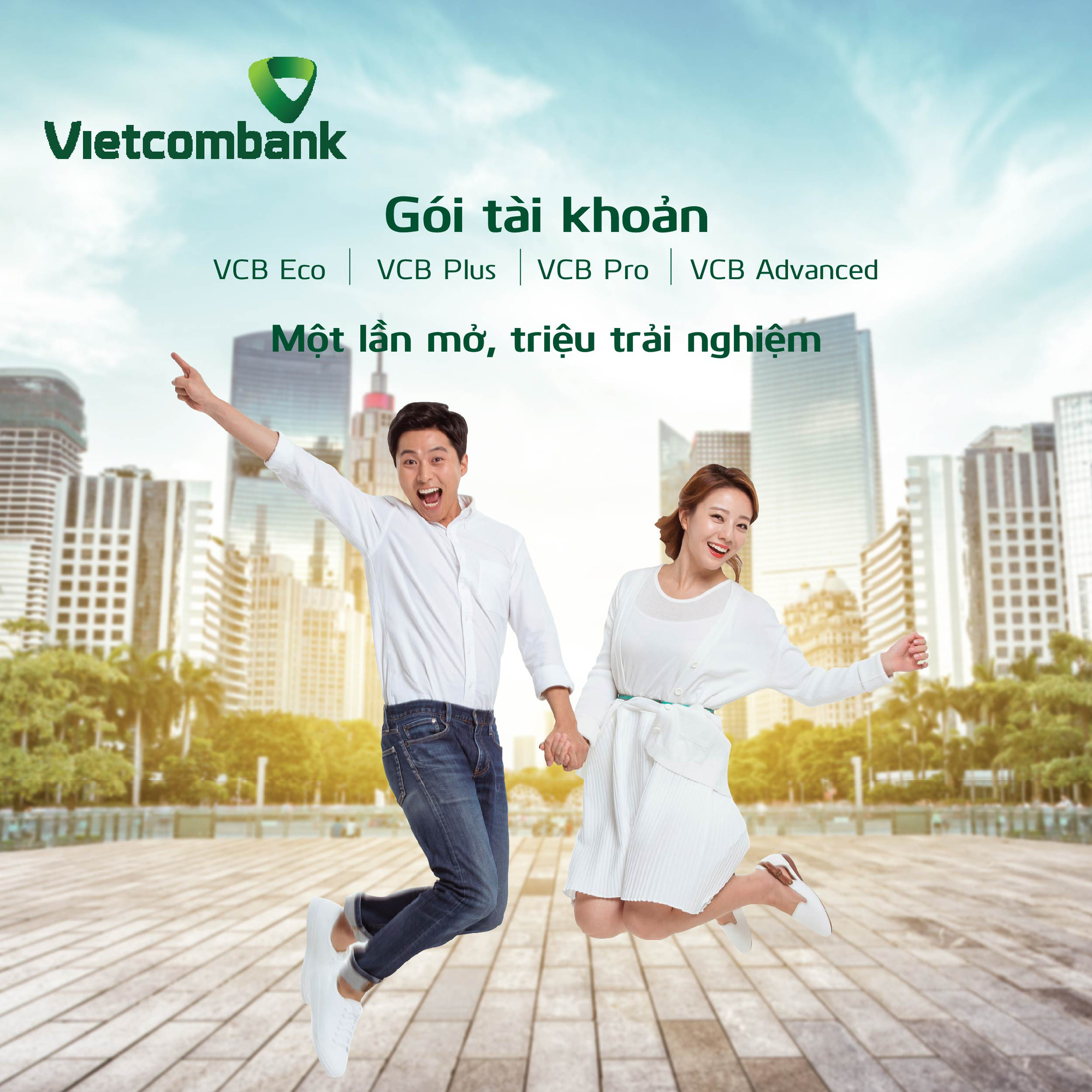 Vietcombank ra mắt 4 gói tài khoản vượt trội dành cho khách hàng cá nhân - Ảnh 1. Vietcombank ra mắt 4 gói tài khoản vượt trội dành cho khách hàng cá nhân - Ảnh 1.
