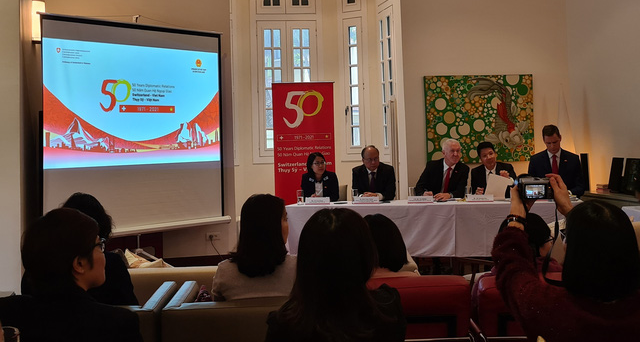 Quan hệ Việt Nam - Thụy Sĩ kỷ niệm đẹp 50 năm - Ảnh 1. Quan hệ Việt Nam - Thụy Sĩ kỷ niệm đẹp 50 năm - Ảnh 1.