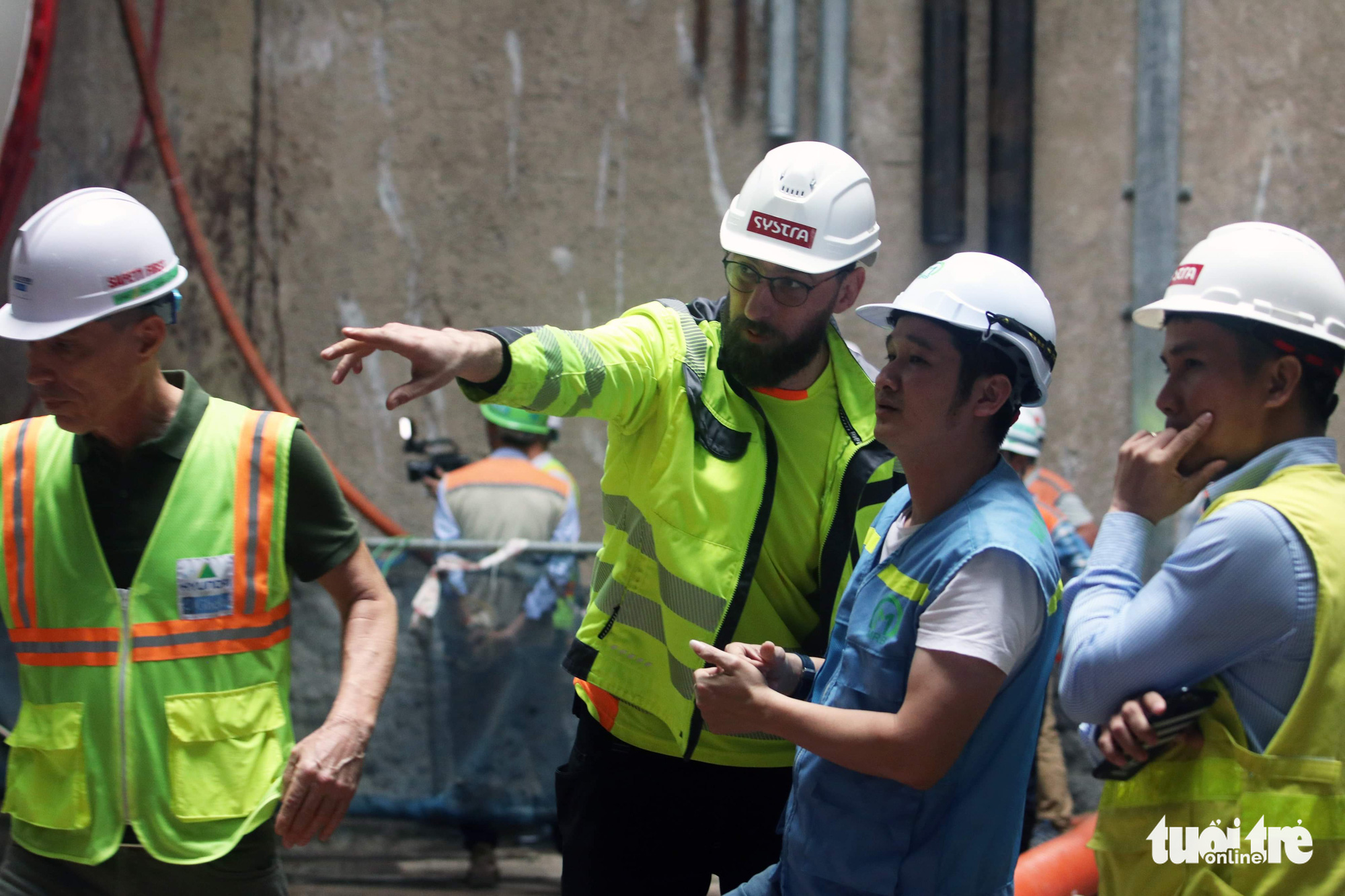 Chạy thử robot Táo bạo khoan hầm metro Nhổn - ga Hà Nội - Ảnh 6.