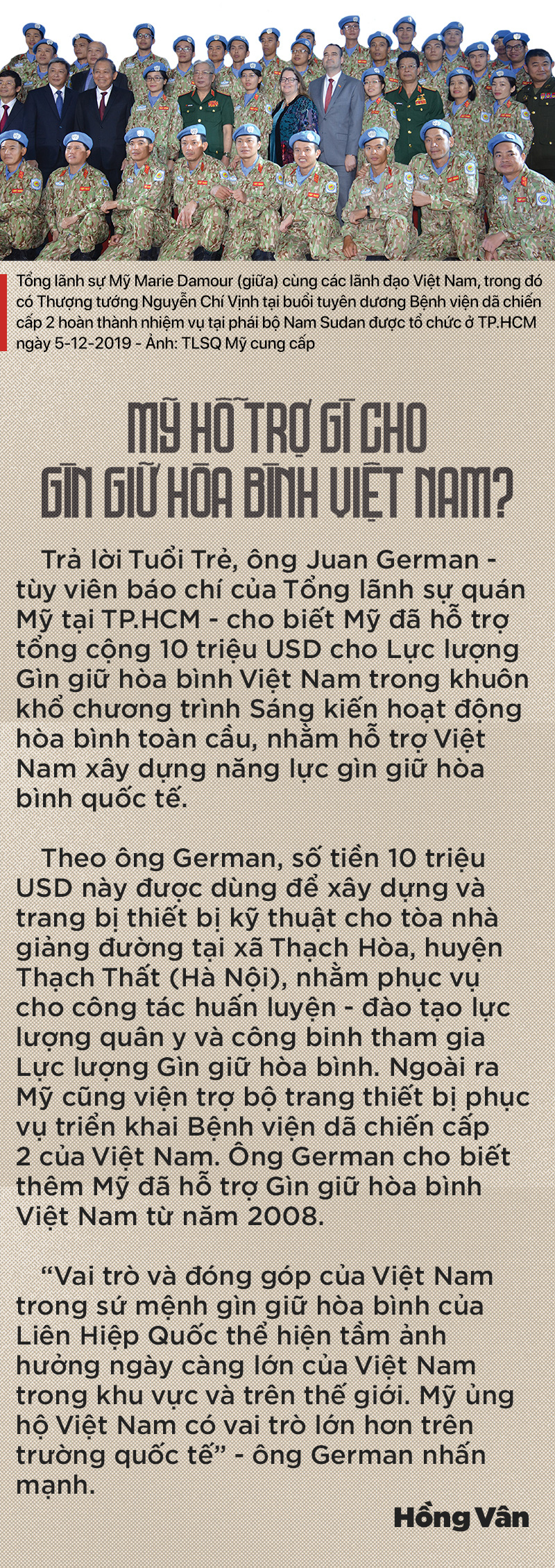 Tổng lãnh sự Mỹ Marie Damour: Nếu tôi sinh ra ở Việt Nam, cha tôi có thể là liệt sĩ - Ảnh 6.