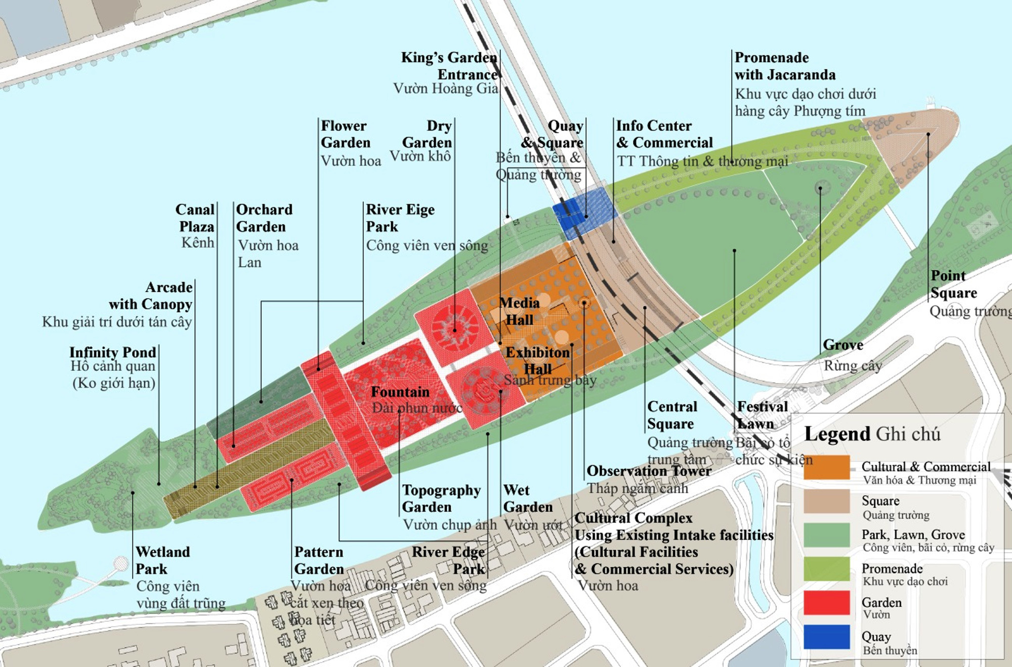 Huế xây vườn Ngự Uyển giữa cồn Dã Viên - Ảnh 2. Huế xây vườn Ngự Uyển giữa cồn Dã Viên - Ảnh 2.