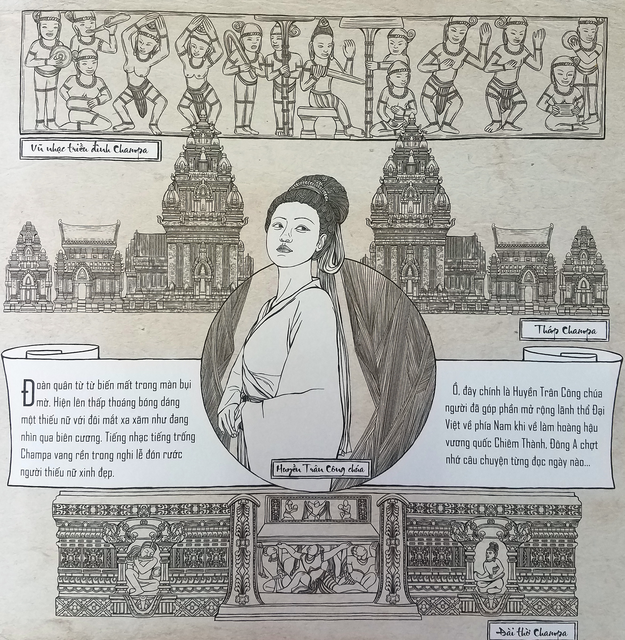 Diện kiến Đại Việt thời Trần qua Artbook Hành trình Đông A - Ảnh 3. Diện kiến Đại Việt thời Trần qua Artbook Hành trình Đông A - Ảnh 3.