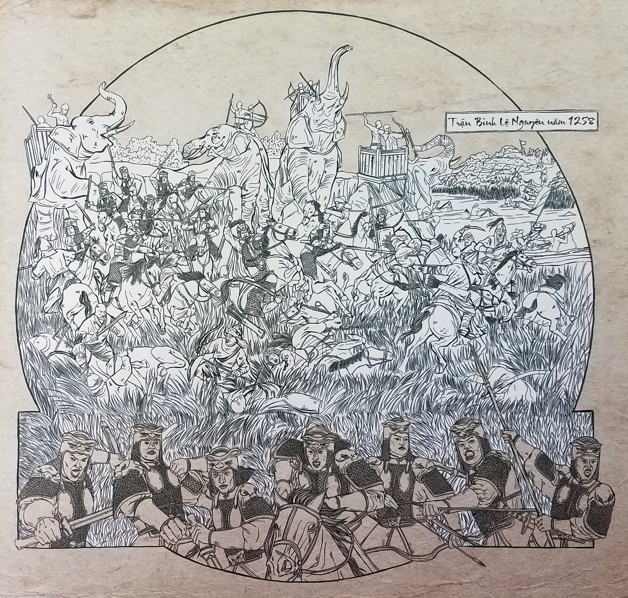 Diện kiến Đại Việt thời Trần qua Artbook Hành trình Đông A - Ảnh 4. Diện kiến Đại Việt thời Trần qua Artbook Hành trình Đông A - Ảnh 4.