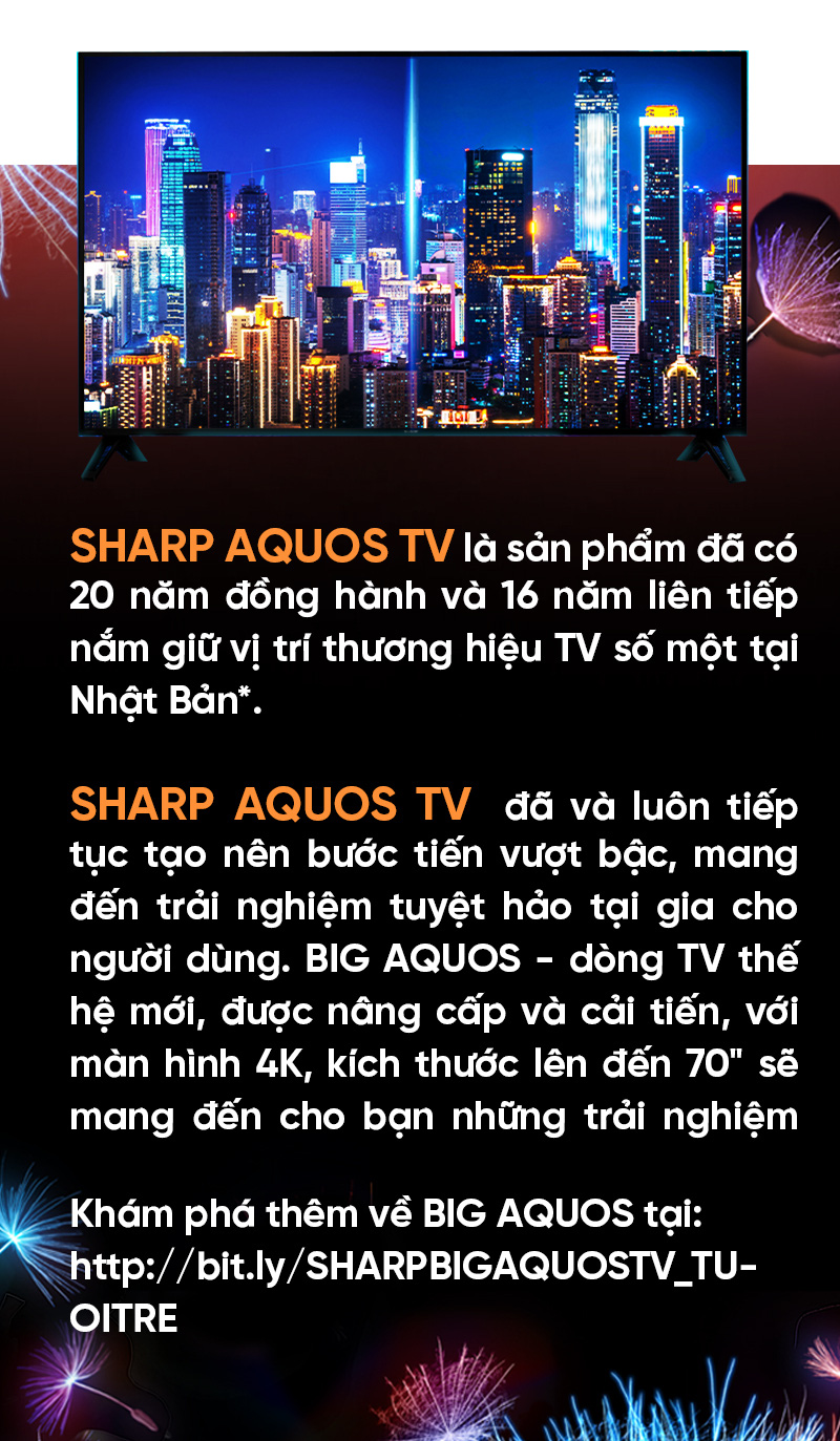 SHARP - 20 năm hành trình thương hiệu TV số 1 NHẬT BẢN * - Ảnh 9.