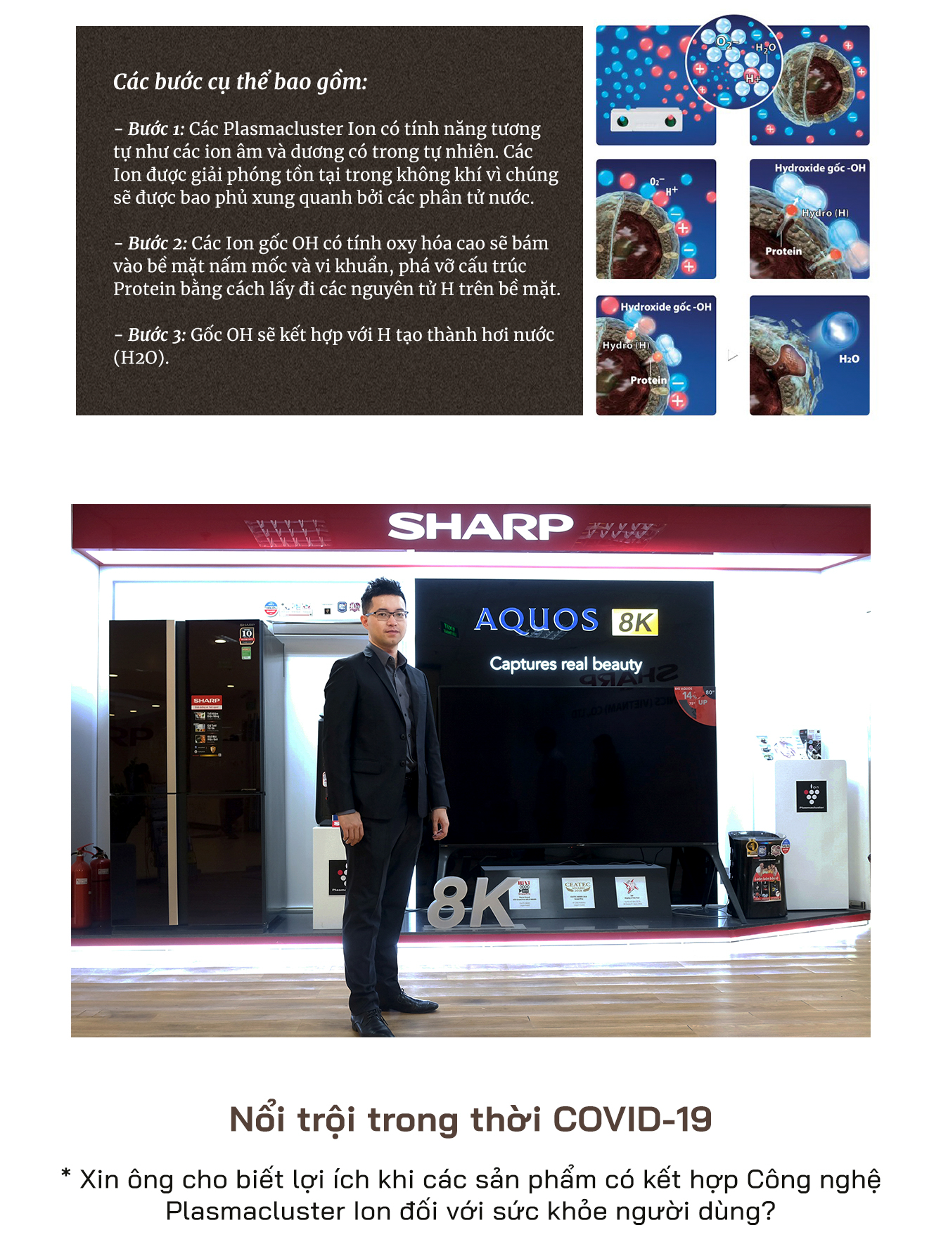 Phó tổng giám đốc Sharp Việt Nam: Chúng tôi chỉ hạnh phúc khi mang hạnh phúc đến cho người dùng - Ảnh 4.