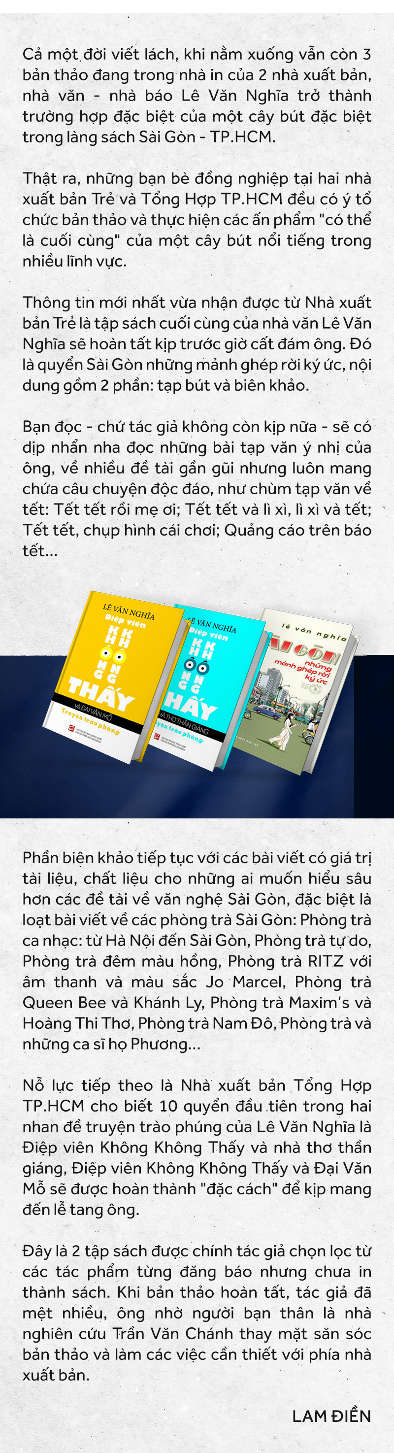 Yên nghỉ nhé Lê Văn Nghĩa, một đời cầm bút, một đời tài hoa - Ảnh 8.