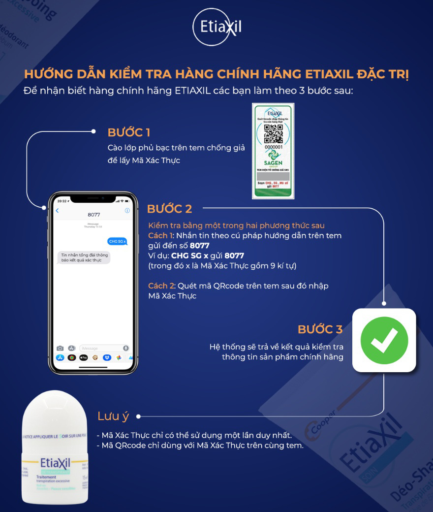 Thương hiệu Etiaxil thêm tem QR Code để phân biệt hàng thật - Ảnh 4. Thương hiệu Etiaxil thêm tem QR Code để phân biệt hàng thật - Ảnh 4.