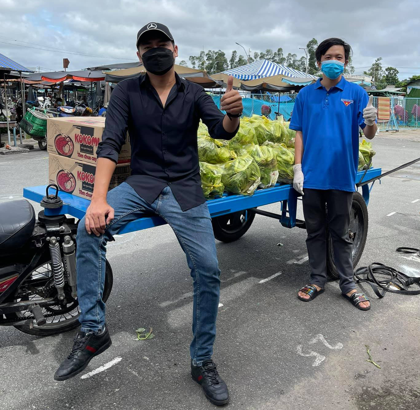 Diễn viên Minh Luân, Lê Minh Thành về quê, tham gia chống dịch - Ảnh 4. Diễn viên Minh Luân, Lê Minh Thành về quê, tham gia chống dịch - Ảnh 4.