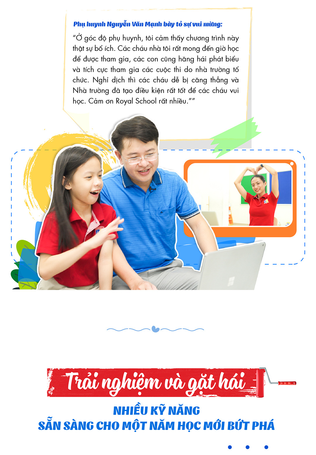 Nhìn lại mùa hè trực tuyến đầy màu sắc tại Royal School - Ảnh 6.