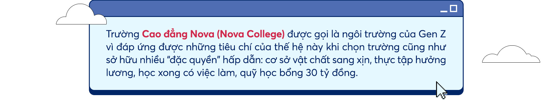 Nova College là lựa chọn của Gen Z muốn tự lập sớm - Ảnh 1.