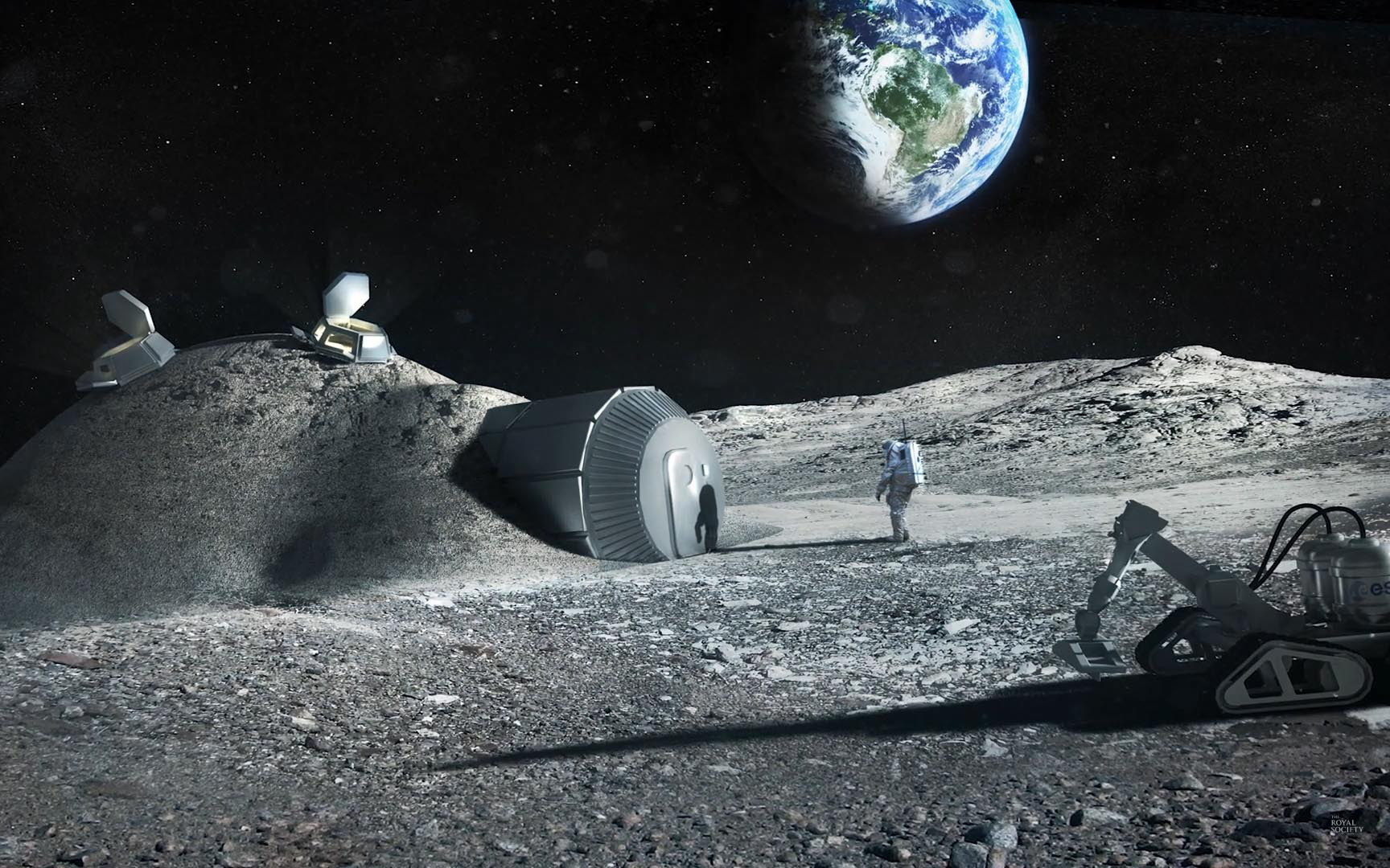 Giấc mơ định cư trên Mặt trăng - Ảnh 1. Giấc mơ định cư trên Mặt trăng - Ảnh 1.