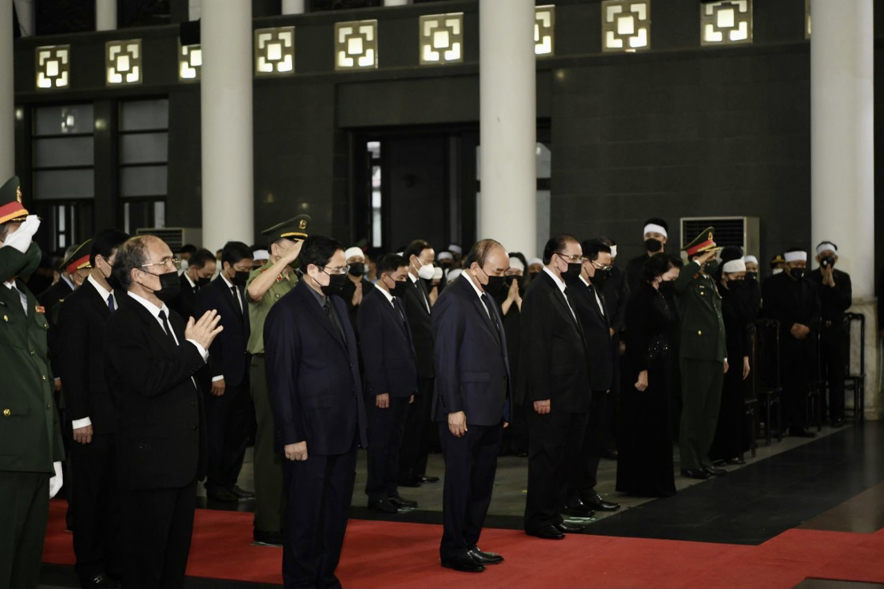 Tổ chức trọng thể lễ tang Đại tướng Phùng Quang Thanh, nguyên Bộ trưởng Bộ Quốc phòng - Ảnh 1. Tổ chức trọng thể lễ tang Đại tướng Phùng Quang Thanh, nguyên Bộ trưởng Bộ Quốc phòng - Ảnh 1.