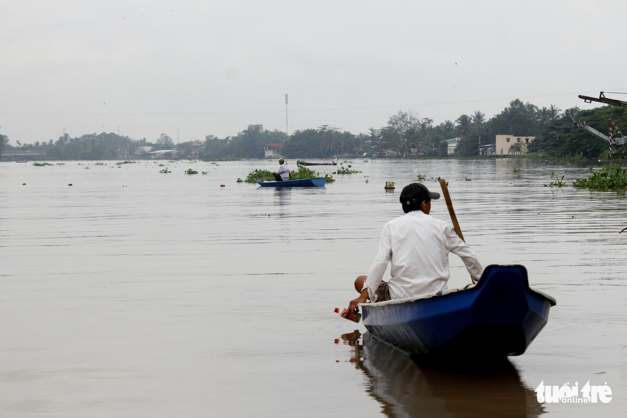Dân vùng ven Cần Thơ vui mừng thả lưới, câu cá sau 2 tháng ở nhà - Ảnh 4. Dân vùng ven Cần Thơ vui mừng thả lưới, câu cá sau 2 tháng ở nhà - Ảnh 4.