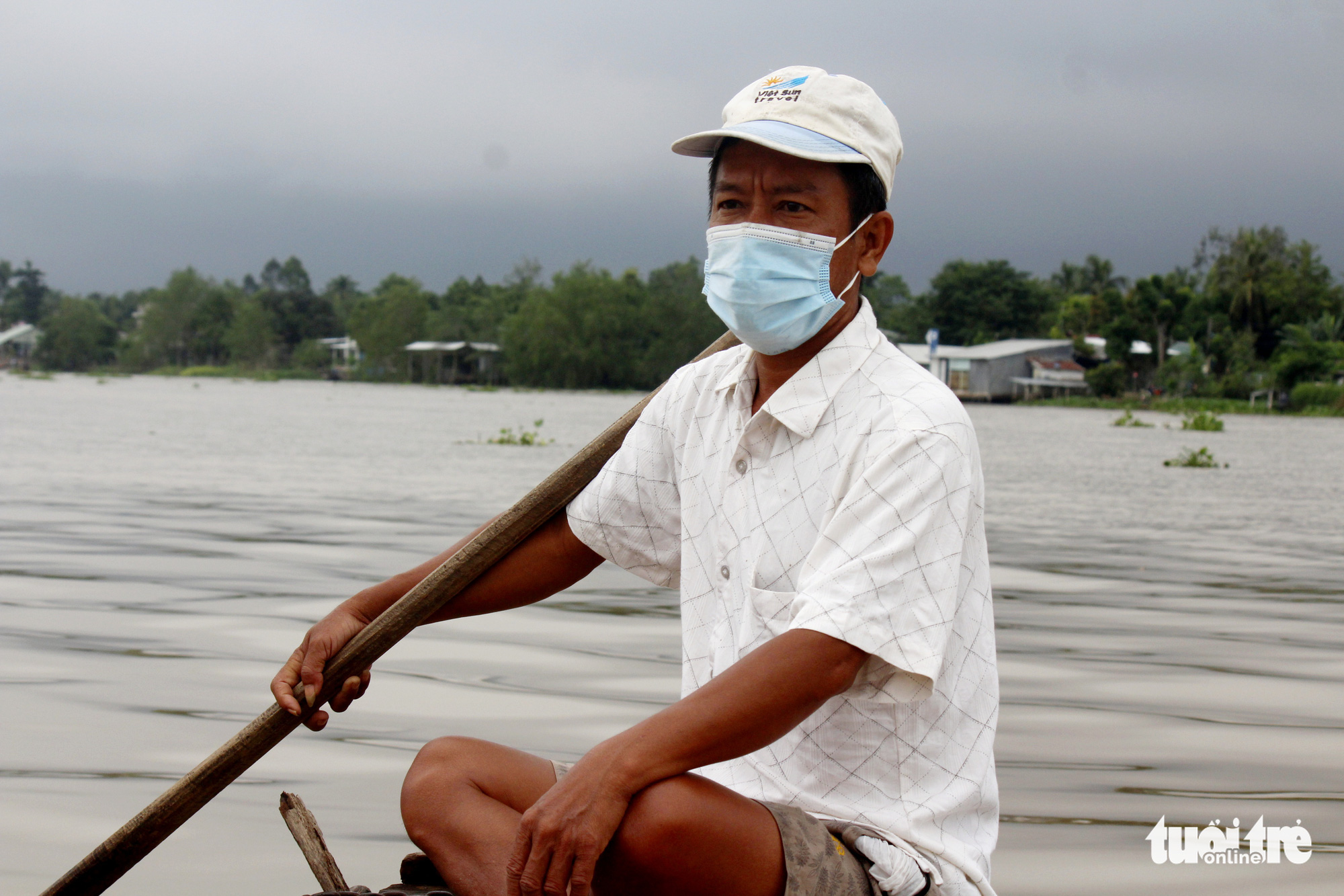 Dân vùng ven Cần Thơ vui mừng thả lưới, câu cá sau 2 tháng ở nhà - Ảnh 6. Dân vùng ven Cần Thơ vui mừng thả lưới, câu cá sau 2 tháng ở nhà - Ảnh 6.