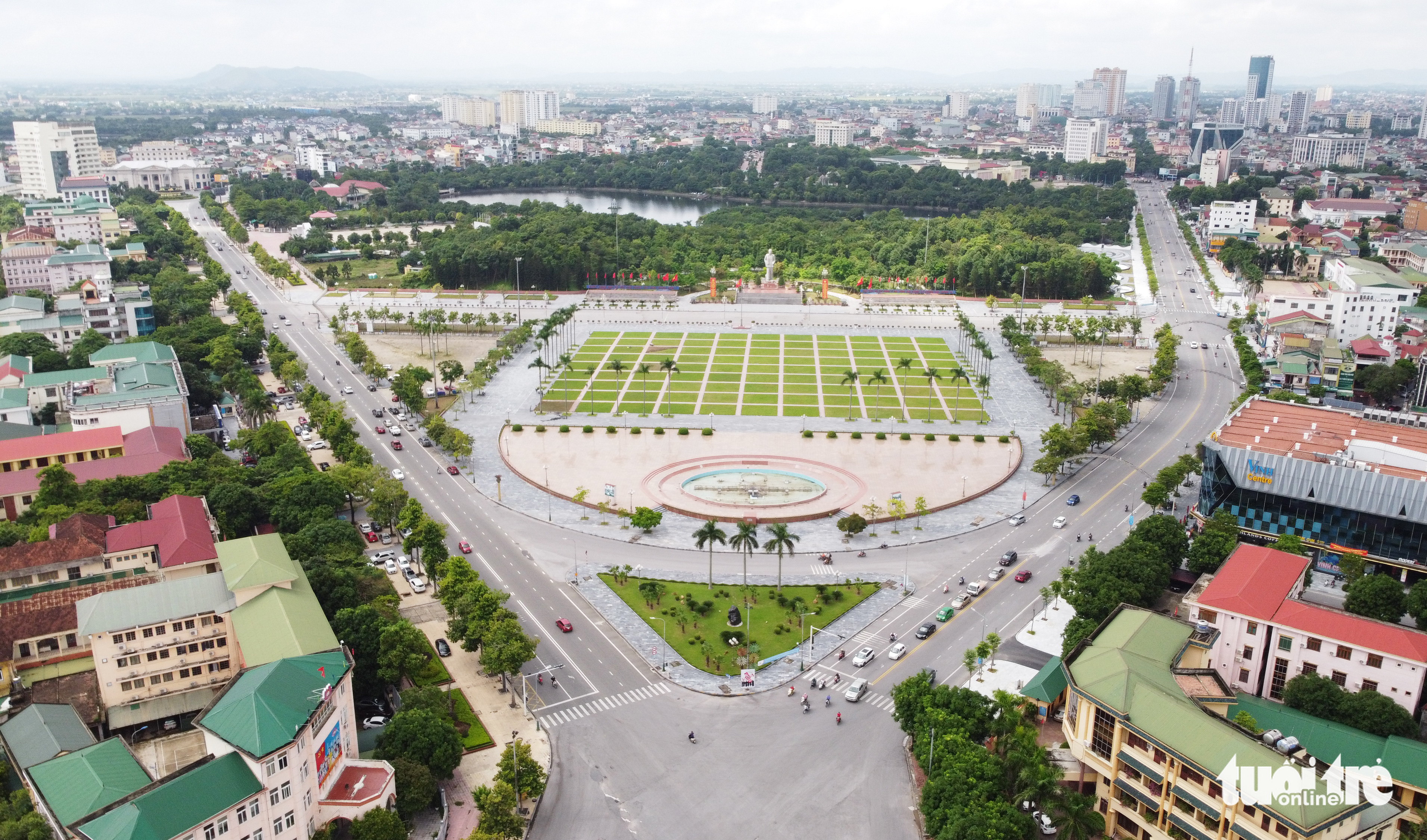 TP Vinh bình thường mới theo chỉ thị 19 từ 0h sáng 24-9 - Ảnh 1. TP Vinh bình thường mới theo chỉ thị 19 từ 0h sáng 24-9 - Ảnh 1.