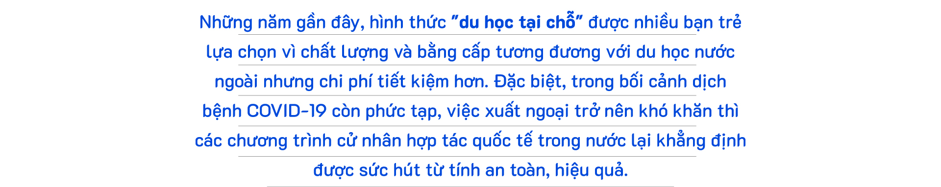 Du học tại chỗ nhận bằng cấp cử nhân Anh Quốc, Hoa Kỳ - Ảnh 1.