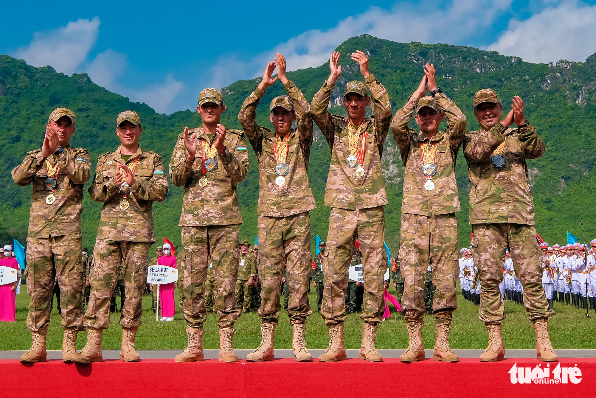 Army Games 2021 bế mạc, đội tuyển Việt Nam về nhất cuộc thi ‘xạ thủ bắn tỉa’ - Ảnh 6. Army Games 2021 bế mạc, đội tuyển Việt Nam về nhất cuộc thi ‘xạ thủ bắn tỉa’ - Ảnh 6.
