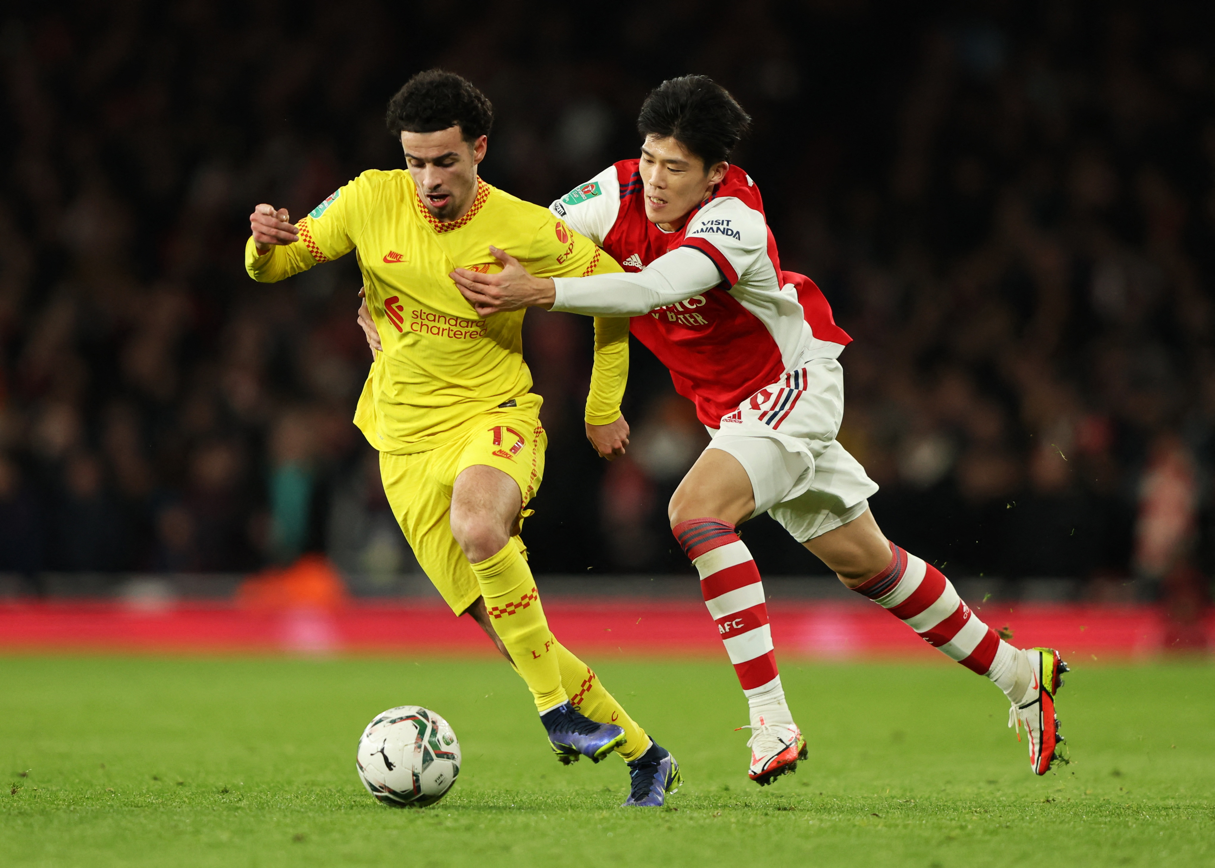 Hạ Arsenal, Liverpool vào chung kết Cúp Liên đoàn Anh gặp Chelsea - Ảnh 2. Hạ Arsenal, Liverpool vào chung kết Cúp Liên đoàn Anh gặp Chelsea - Ảnh 2.