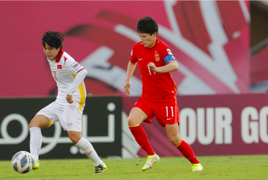Thua Trung Quốc, tuyển nữ Việt Nam phải đá 2 trận play-off tranh vé dự World Cup 2023 - Ảnh 3. Thua Trung Quốc, tuyển nữ Việt Nam phải đá 2 trận play-off tranh vé dự World Cup 2023 - Ảnh 3.