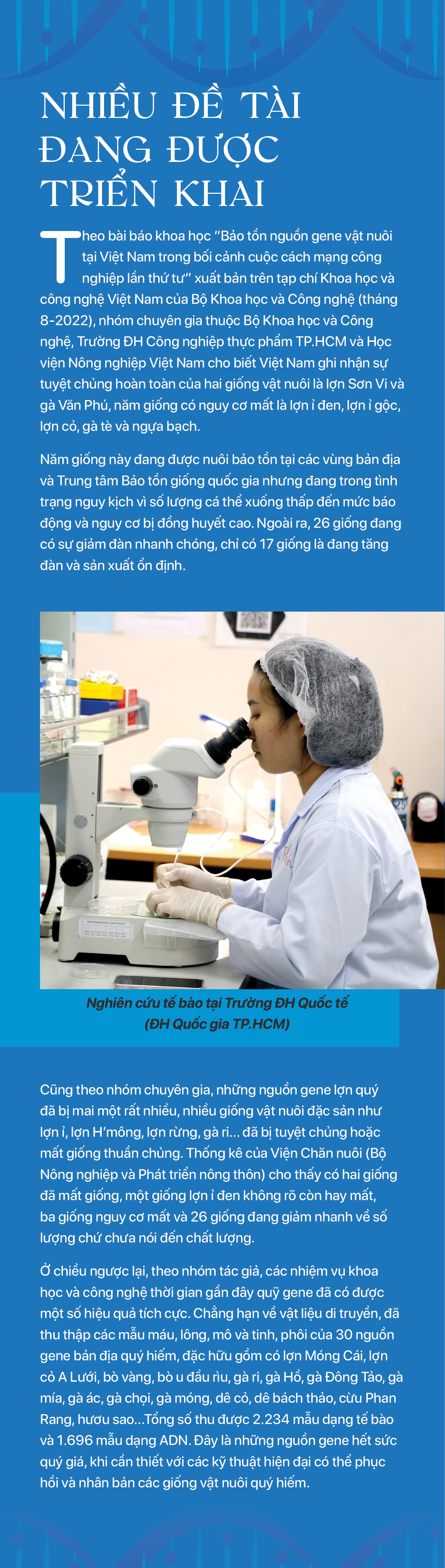 Giữ nguồn gene cho mai sau - Ảnh 9.