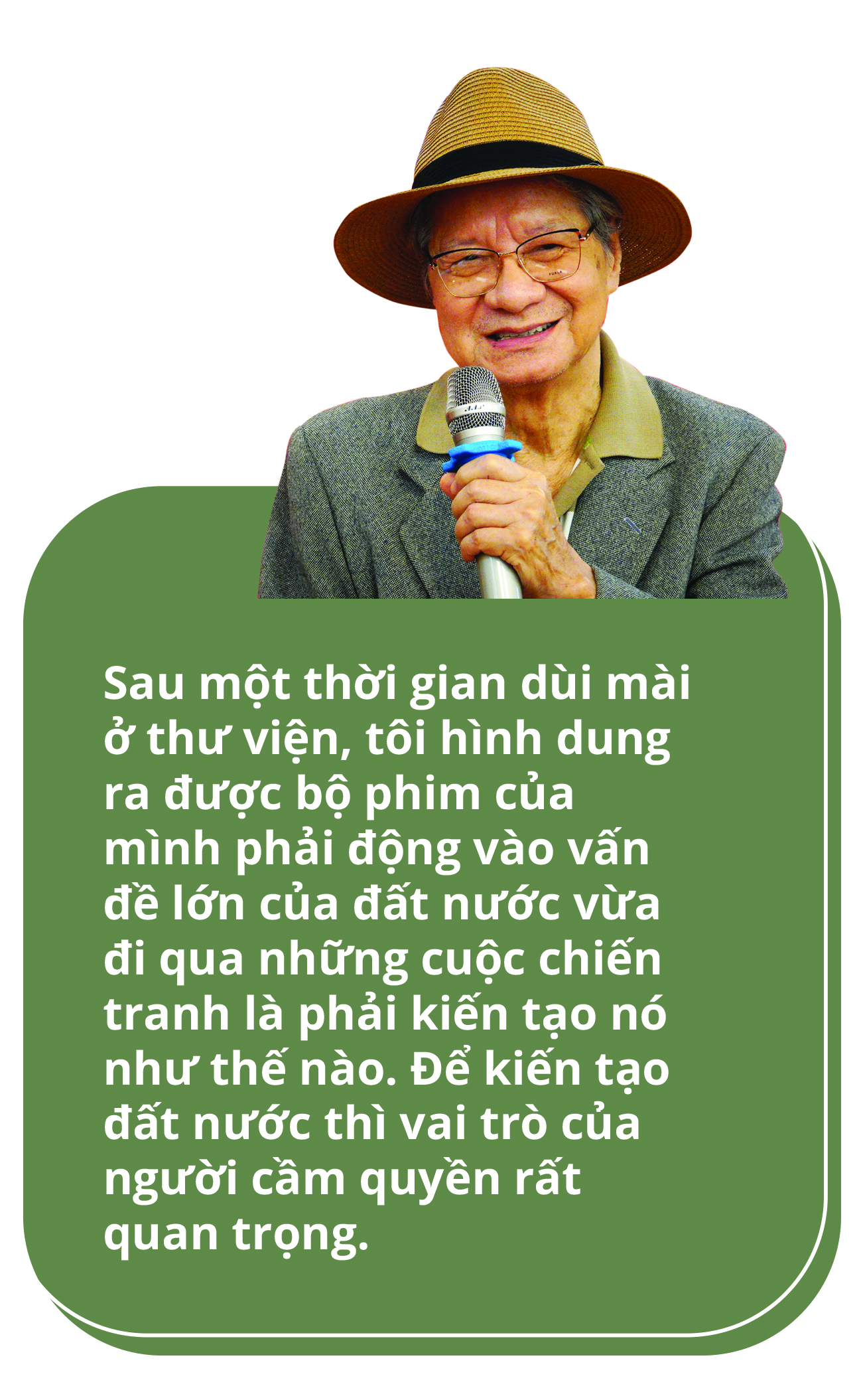 Đạo diễn Trần Văn Thủy: Nếu không dùng người tài là thiệt thòi lớn - Ảnh 2.