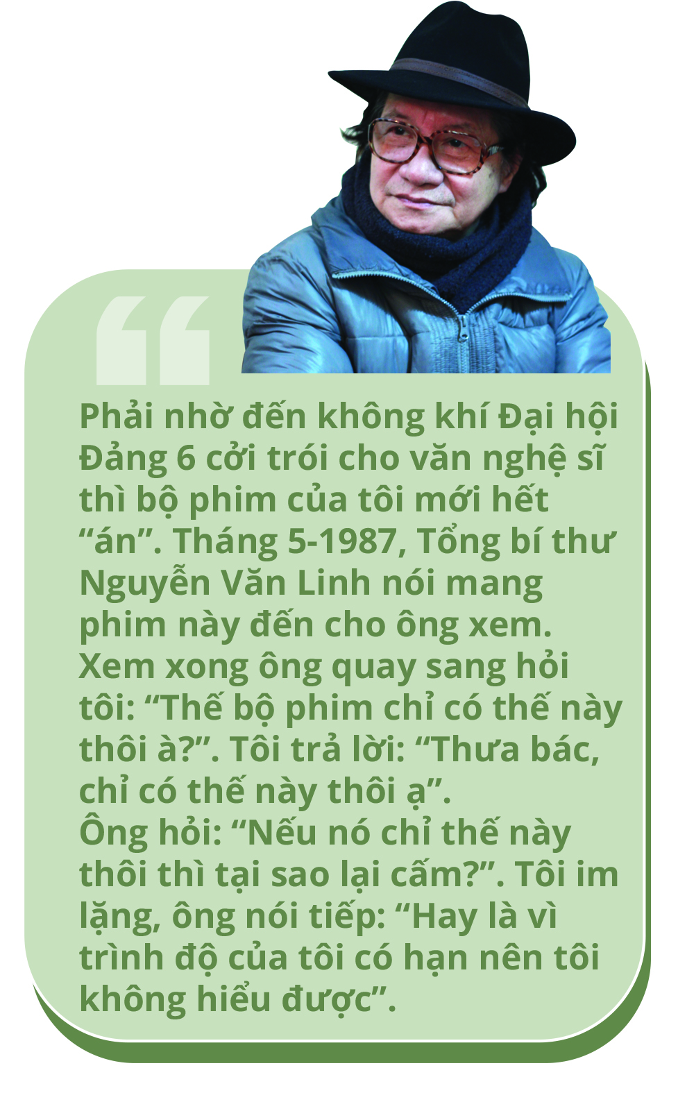 Đạo diễn Trần Văn Thủy: Nếu không dùng người tài là thiệt thòi lớn - Ảnh 12.
