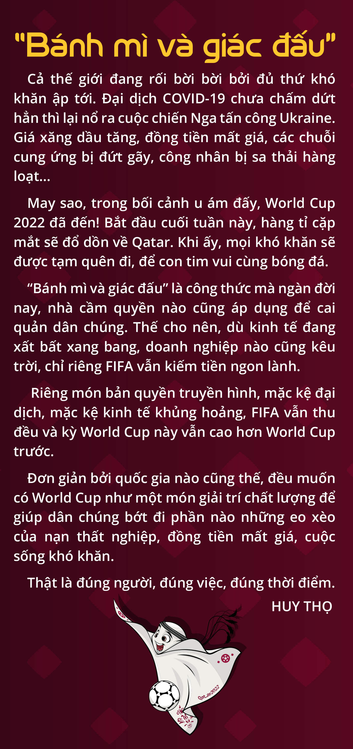 World Cup 2022: Giải vô địch không dành cho thế giới - Ảnh 8.